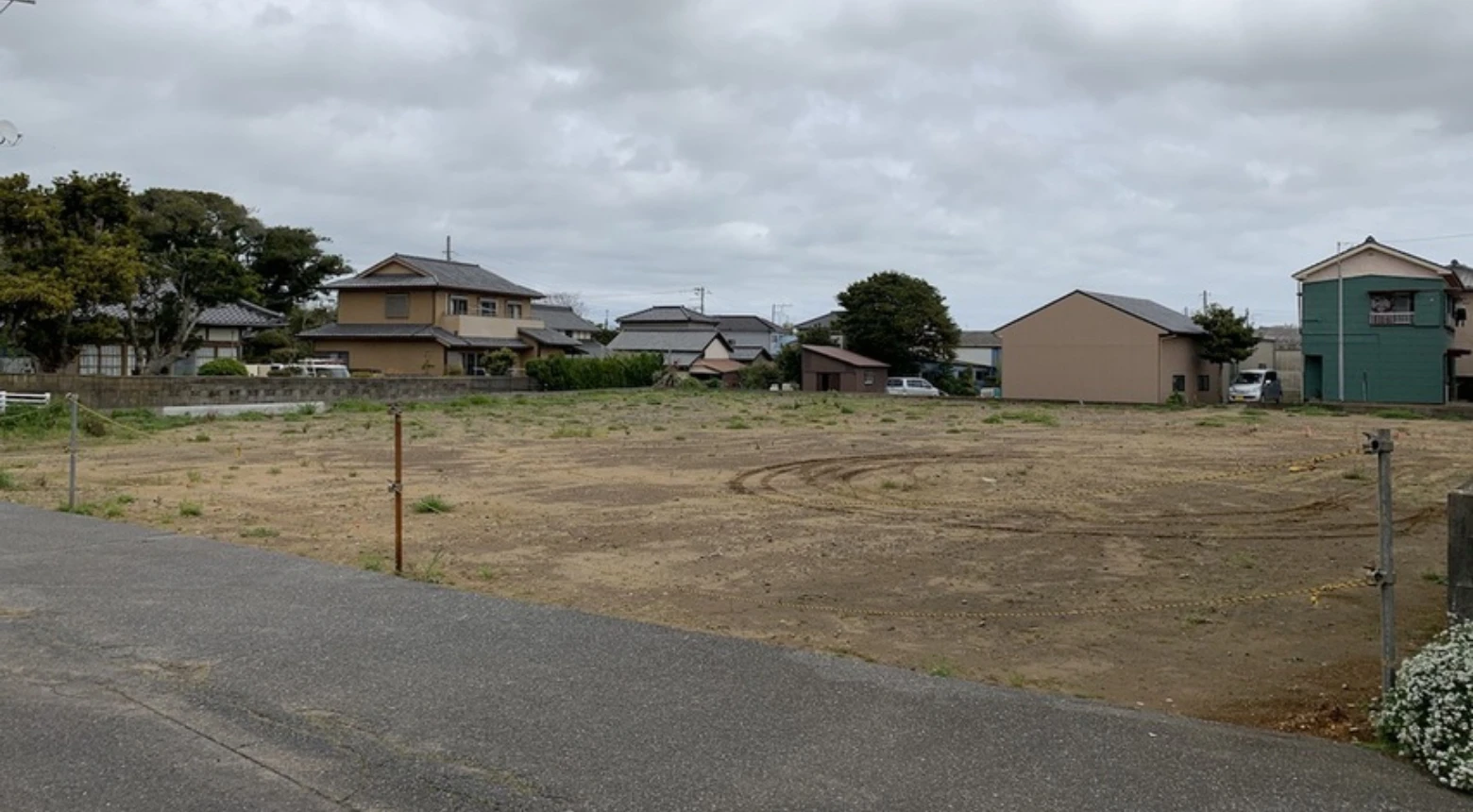 貸地_銚子市本城町_国道356号線沿の広大な貸地