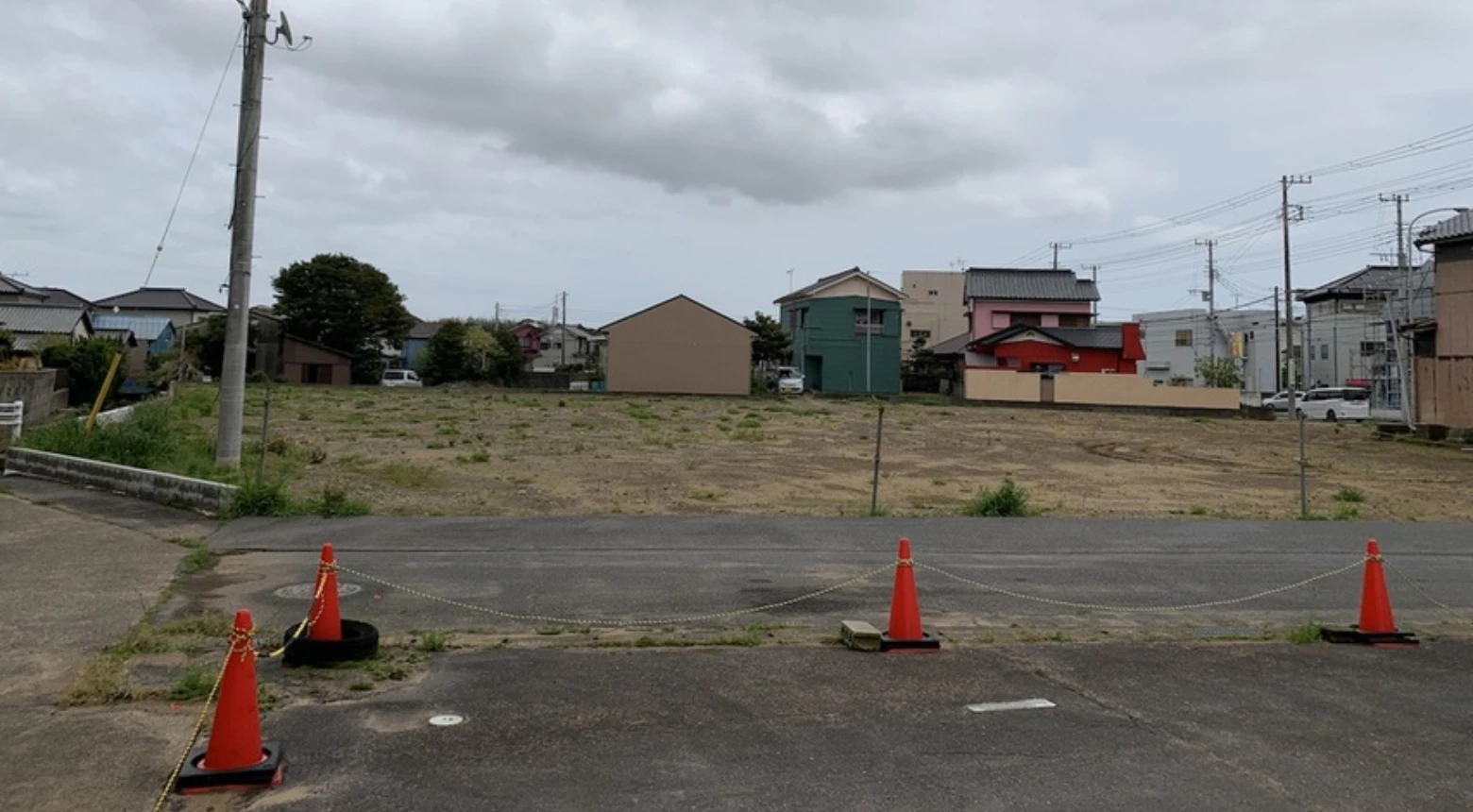 貸地_銚子市本城町_国道356号線沿の広大な貸地