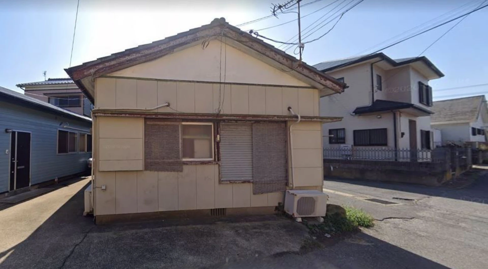 銚子市黒生町てうし荘1号_木造セメント瓦葺平屋建