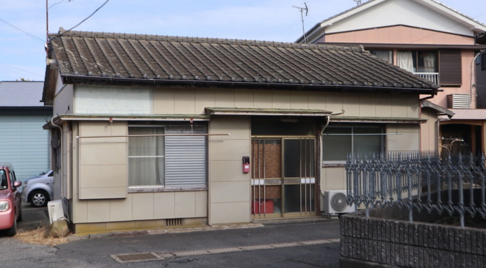 銚子市黒生町てうし荘1号_木造セメント瓦葺平屋建