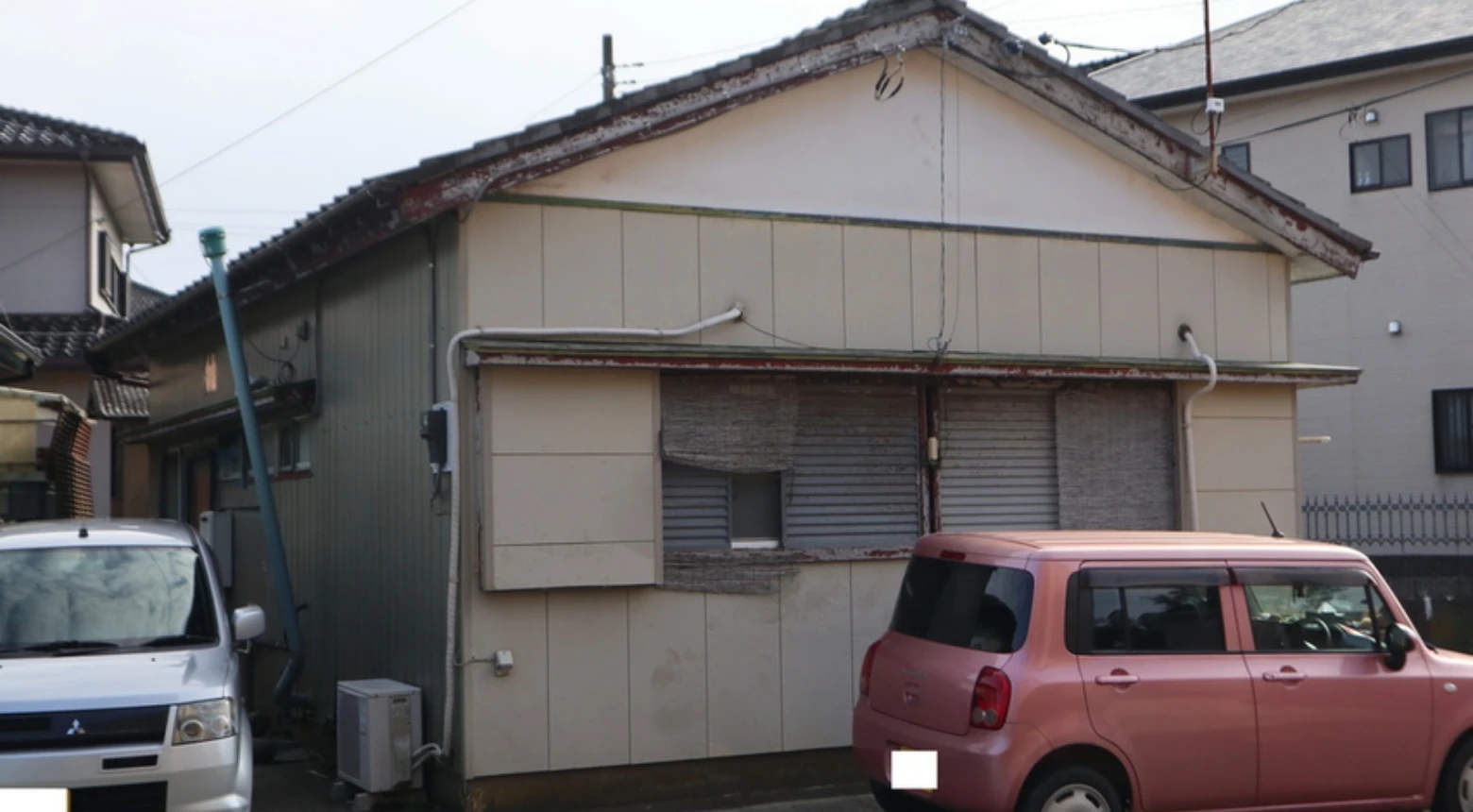 銚子市黒生町てうし荘1号_木造セメント瓦葺平屋建