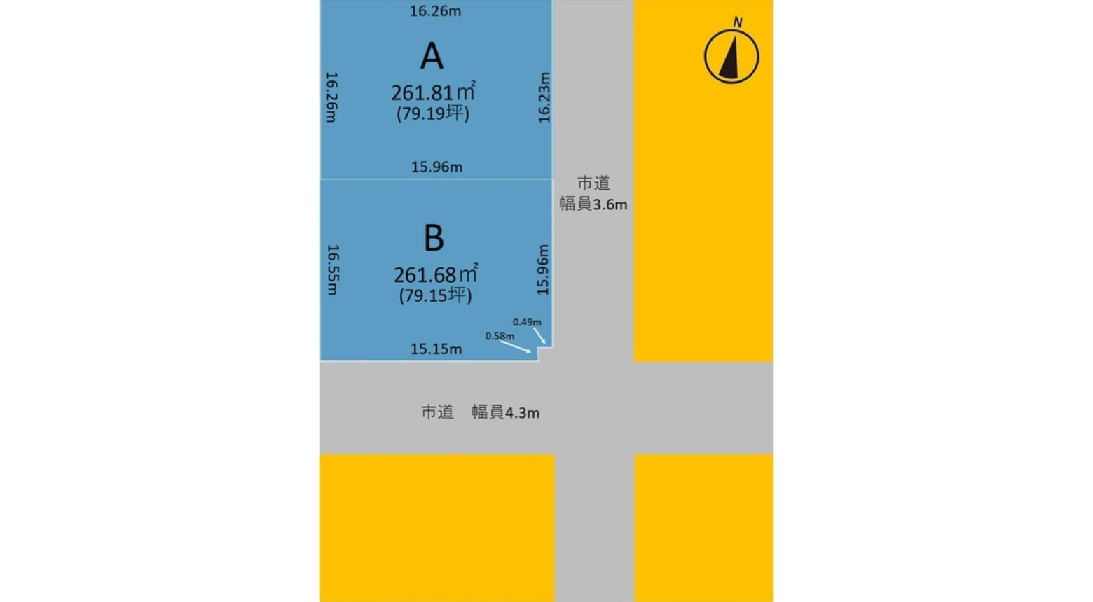 分譲地_銚子市春日町_全2区画