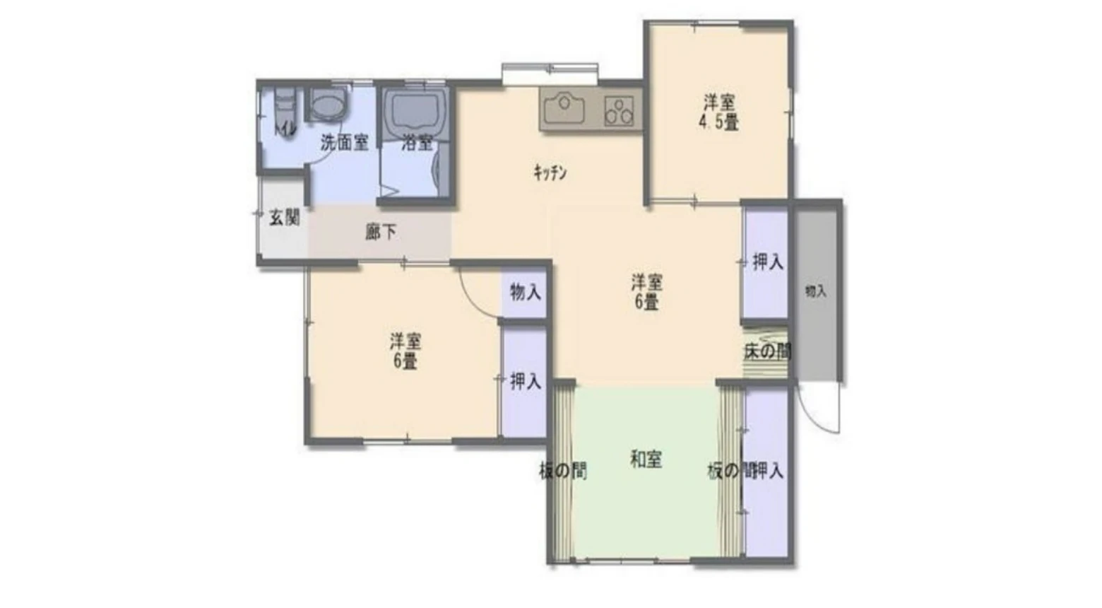 銚子市清川町4丁目_木造平屋建